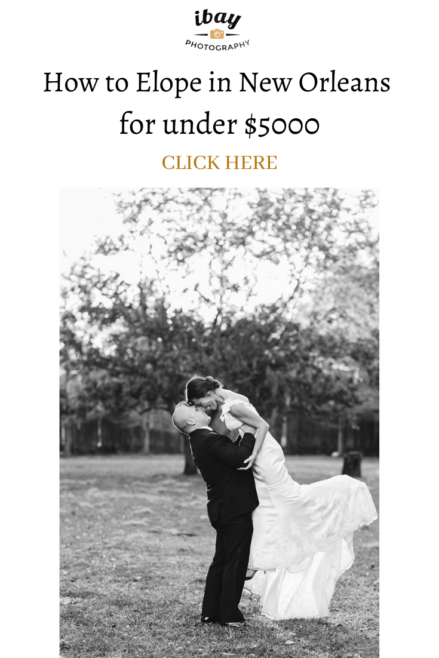 How to Elope in New Orleans for under $5000