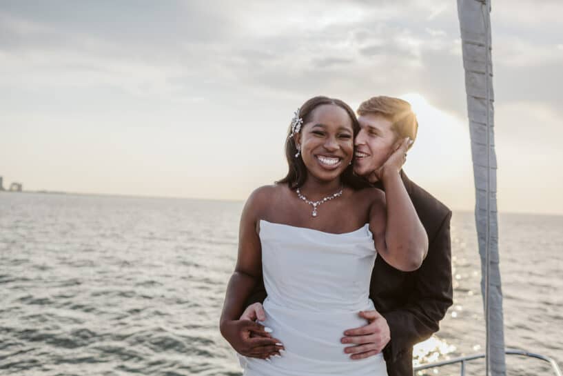 Sunset Wedding Package - All inclusive boat wedding Elopement Packages New Orleans