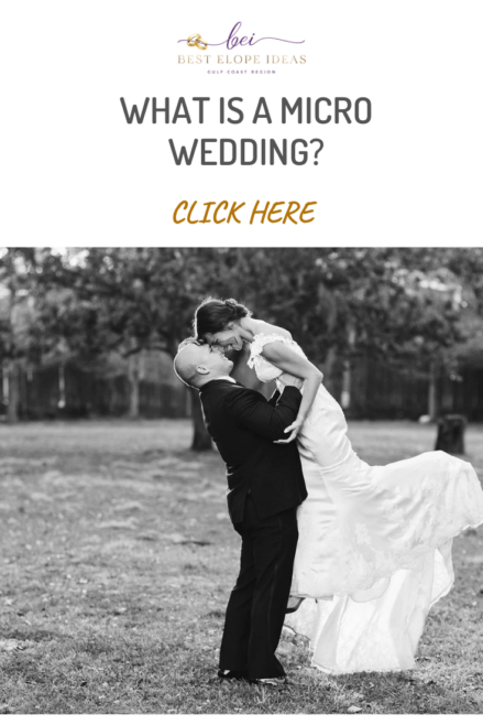 WHAT IS A MICRO WEDDING?